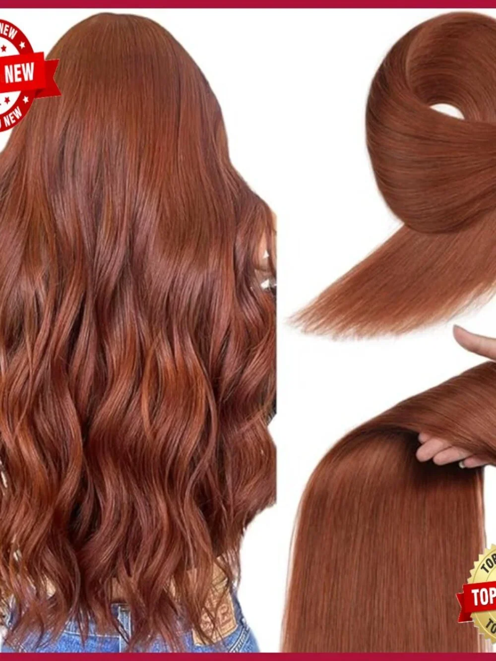 18 Inch Tape In Hair Extensions, 20 Pieces Human Hair, Straight Seamless